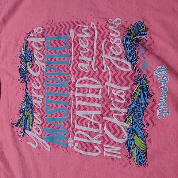WOMEN'S BLESSED GIRL T-SHIRT - Picture 5 of 6
